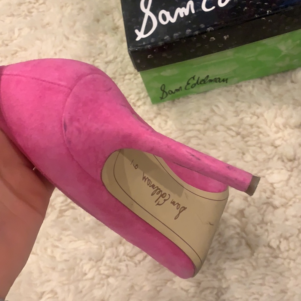 Sam Edelman Pink Heels - Picture 4 of 5